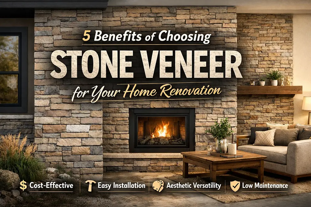 5 Benefits of Choosing Stone Veneer for Your Home Renovation